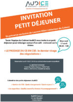 AUDICE Petit déj